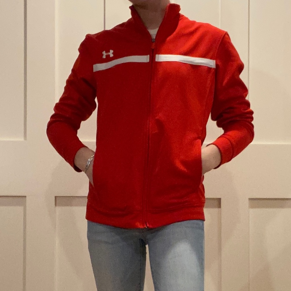 Under Armour Jacket/sweatshirt | red | xs